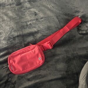 Lululemon Red Belt Bag